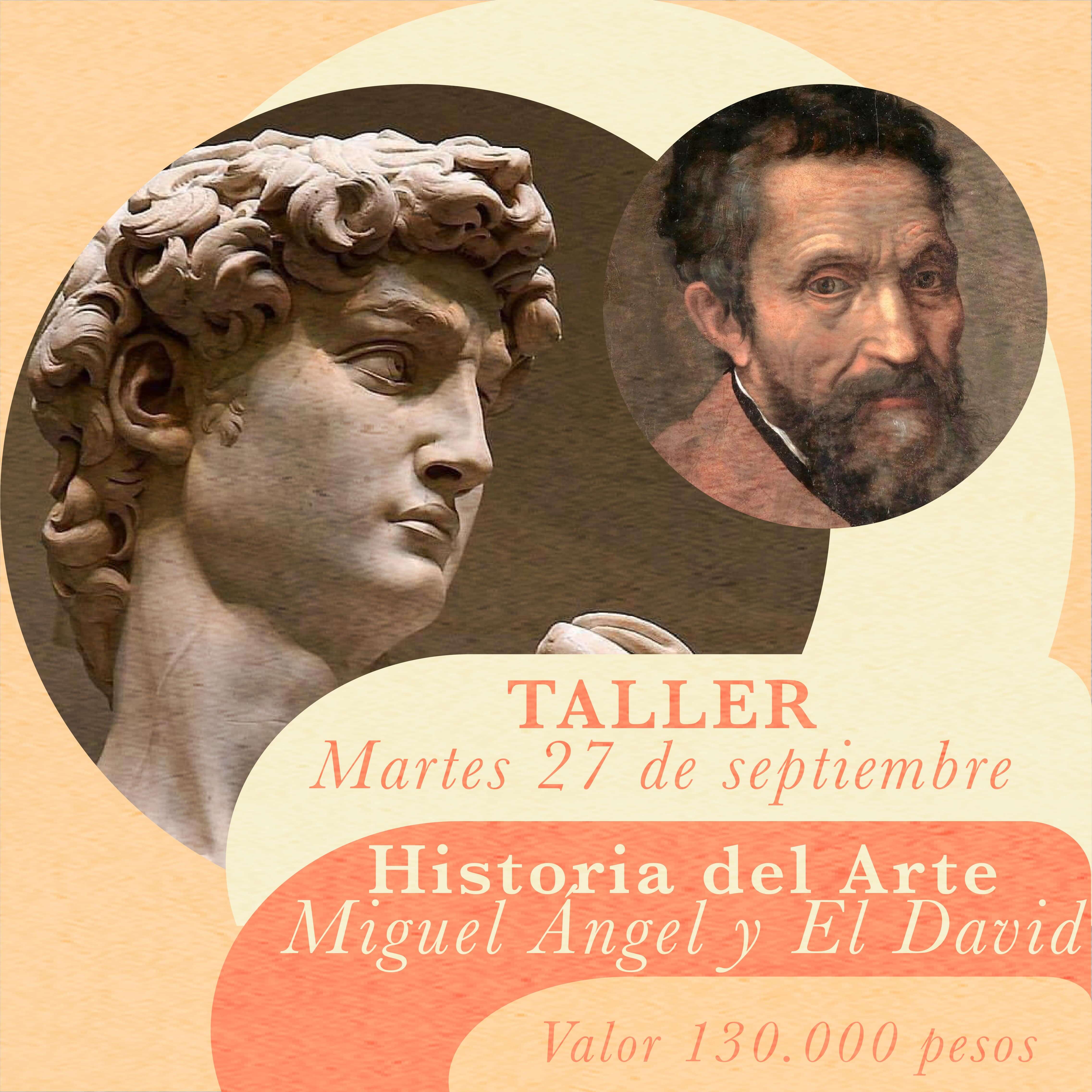 Miguel Angel y el David Historia del Arte Academia Botticelli